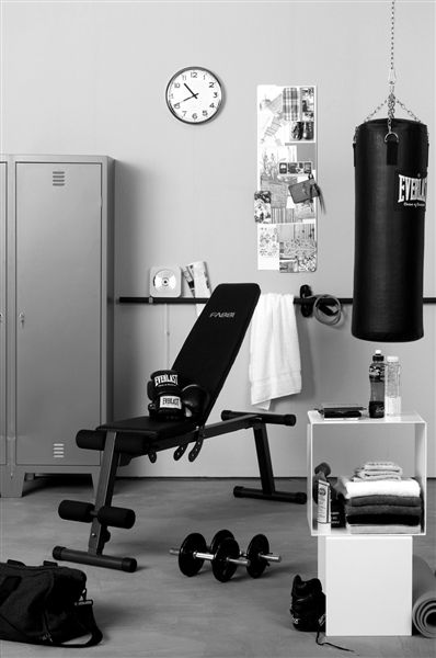 家中的健身角落